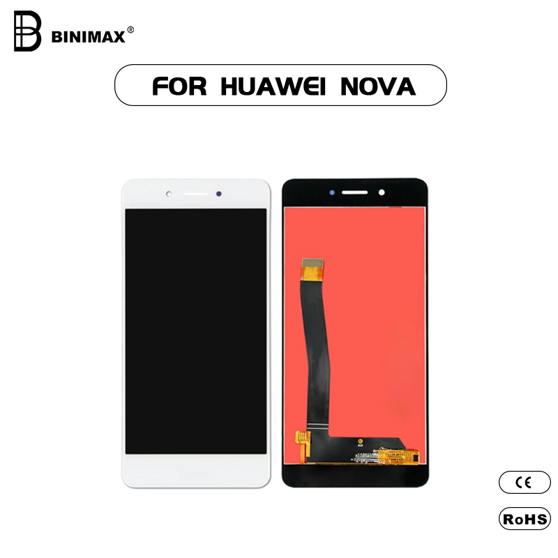 Komórkowy ekran LCD Binimax wymienny wyświetlacz HW nova
