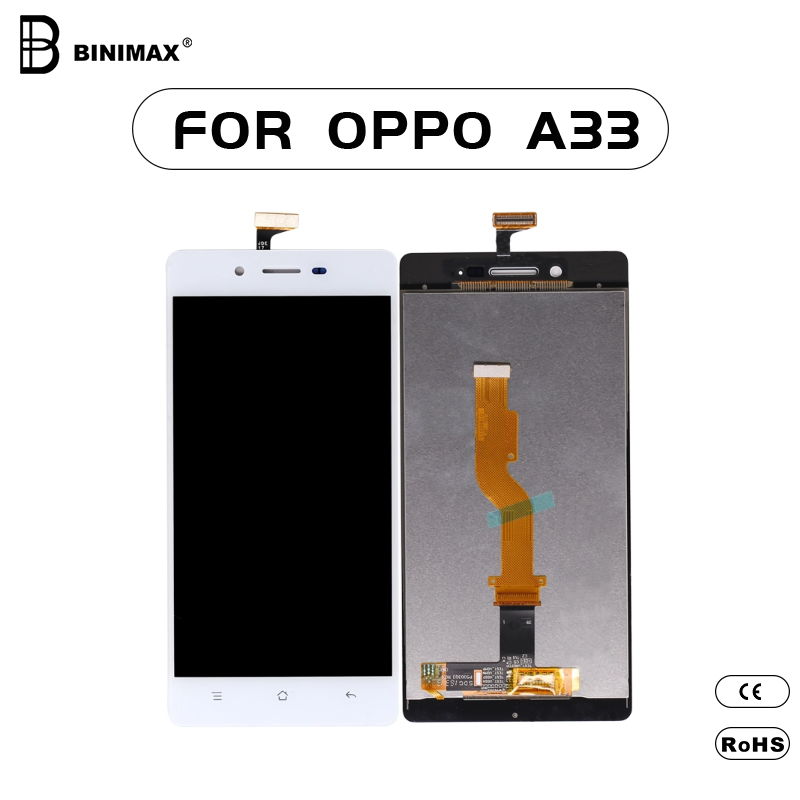 Komórkowy ekran LCD BINIMAX zastępuje wyświetlacz OPPO A33.