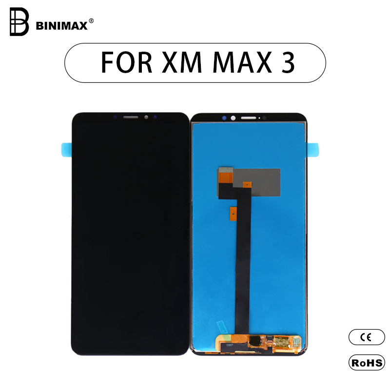 Komórkowy ekran LCD BINIMAX zastępuje wyświetlacz telefonu xiaomi max3