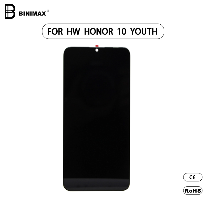 BINIMAX Ekran telefonu komórkowego TFT LCD Wyświetlacz montażowy dla HW honor 10 młodzieży